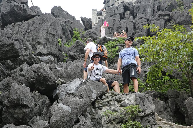 Ninh Binh luxury Day trip to Mua Cave, Tam Coc, Bich Dong, Boat & Bike - Stop 3: Biking toward Bich Dong Pagoda and the best photo chances