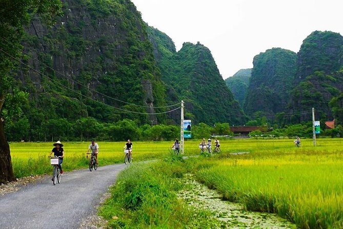 Ninh Binh Tour: Deluxe & Small Group Tam Coc Hoa Lu - Boat, Biking, Buffet Lunch - Bike through villages: fun exercise with real-world footing
