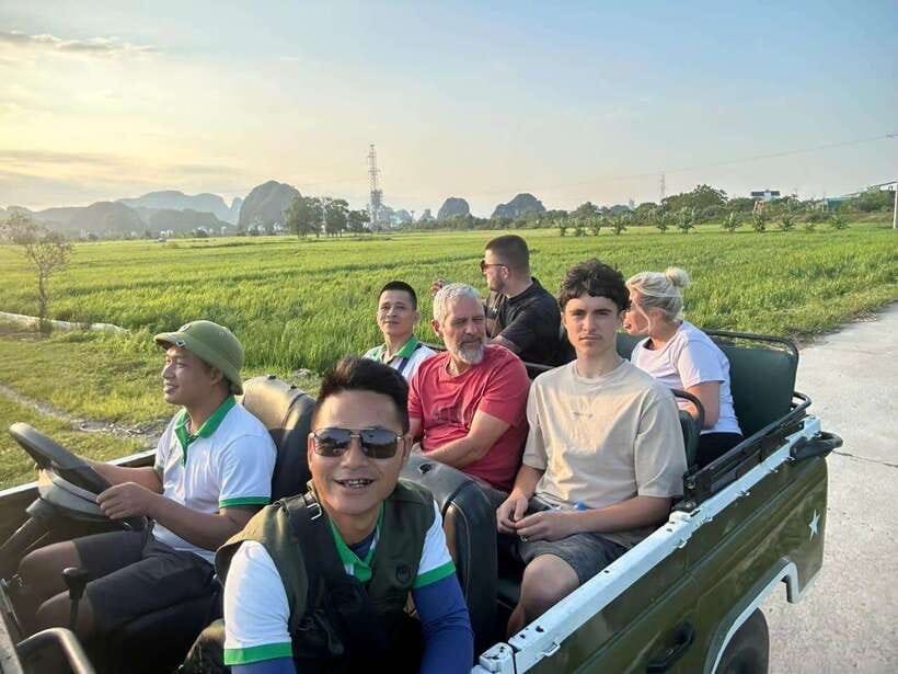 Ninh Binh: Trang An and Mua Cave Half-Day Private Jeep Tour - Return in the early evening: wrap-up without rushing