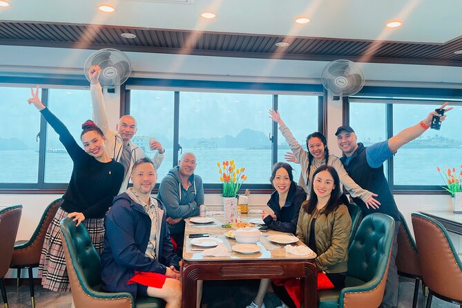One Day Deluxe Boat Trip in Ha Long Bay - Tuan Chau Check-In and the Onboard Welcome Feel