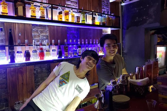 One Night in Hanoi - Flaming pho cocktail and the guide-led ordering advantage