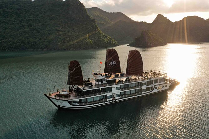 Orchid Cruises Halong Bay 2Days/1Night With 5 Star all included - The tea ceremony that makes the day feel complete