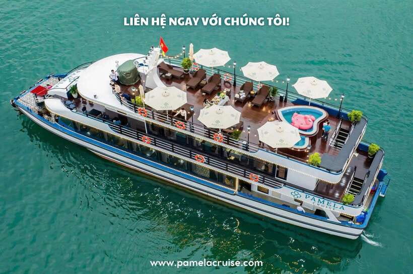 Pamela Cruise: HaLong Bay day trip with Lunch & Activities - Getting Started at Halong International Port (Find No. 25, Left Side)