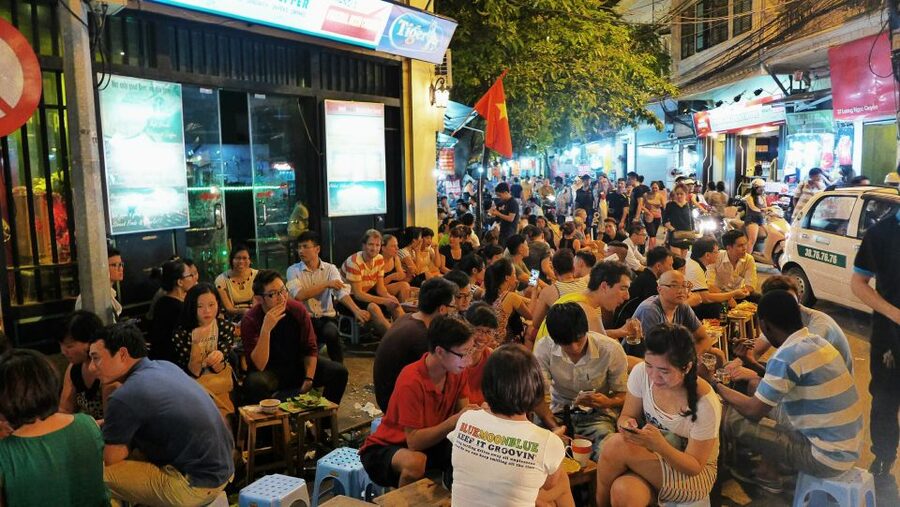 Private Evening Cyclo Tour with Water Puppet Show - The Old Quarter walk and included food: chicken noodles plus egg coffee
