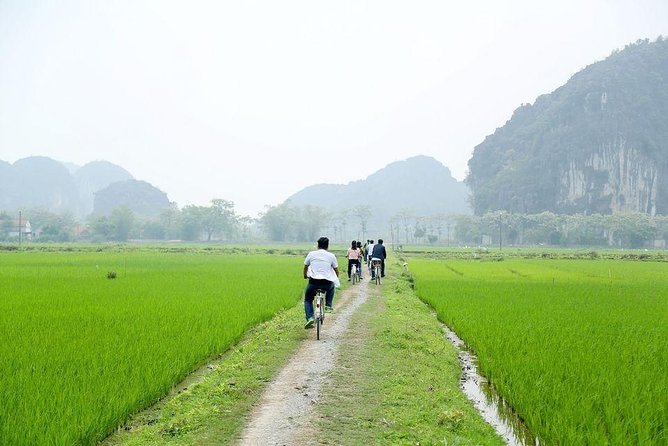 Private Hoa Lu - Tam Coc - Mua Cave with Boat Trip, Temple, Biking, Lunch - The 1.5-hour sampan through Hang Ca, Hang Hai, and Hang Ba