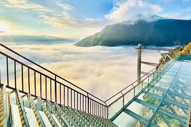 Sapa Dragon Cloud Glass Bridge and Silver Waterfall Half-Day Tour - Dragon Cloud Glass Bridge: Walking the 2,200m Drop