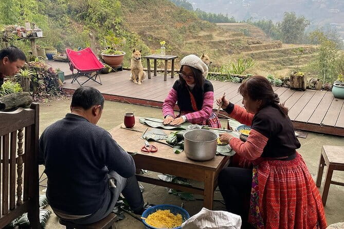 Sapa Trekking & Cooking with H’Mong Locals –Local Culture - From Sapa Town to Cat Cat Village without the crush