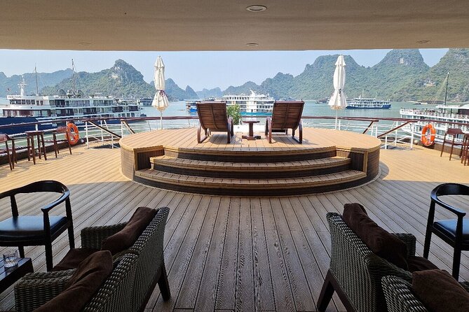 Scarlet Pearl Cruise - The Pearl of Halong Wonder (2days/1night) - Day 2: sunrise yoga, cave time, and the brunch finish