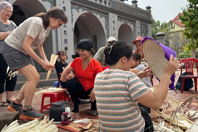 Secret Handicraft Villages of Hanoi ( Incense and hat Villages ) - What to expect on the ground: hands-on moments and real workshop energy