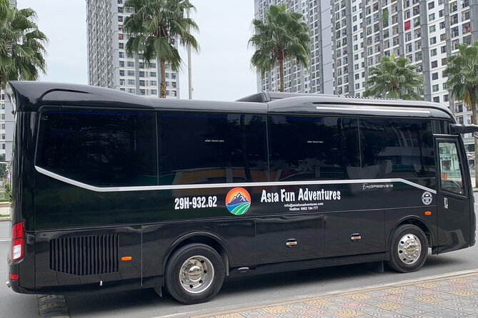 Shuttle Bus Transfer from Hanoi to Halong Bay - A Luxury Bus Ride With an English-Speaking Guide On Board