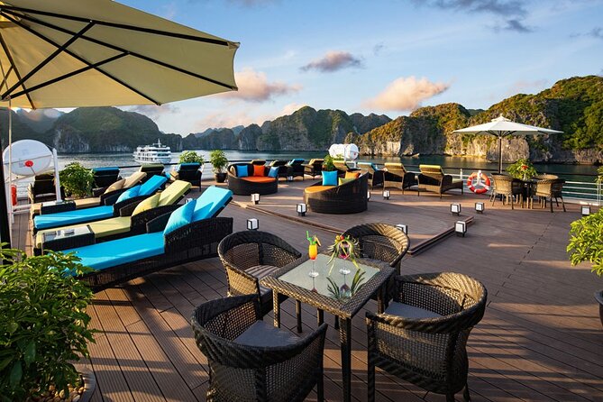 Stellar of The Seas Best Top Vip Cruise Ha Long Bay 2 Day 1 Night - Getting to Tuan Chau: show up by 11:30 AM