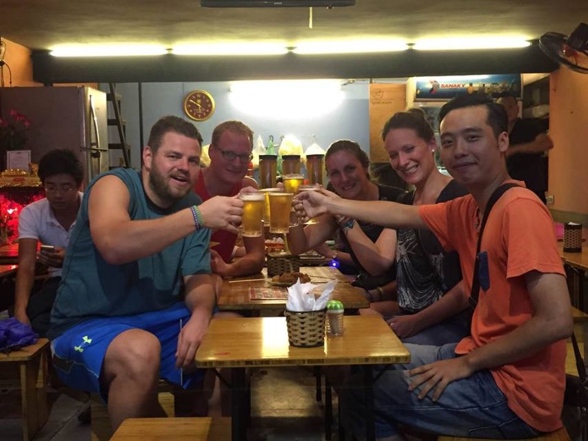 Street Food Tour Hanoi and Train Street Experience - Train Street: 1902 French-era alley, photo timing, and crowd reality