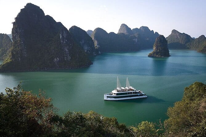 Taliya Day Cruise: Top Luxury Tour in Halong Bay & Lan Ha Bay - Lan Ha Bay Ao Ech: Kayaking, Quiet Water, and the Swim Rules