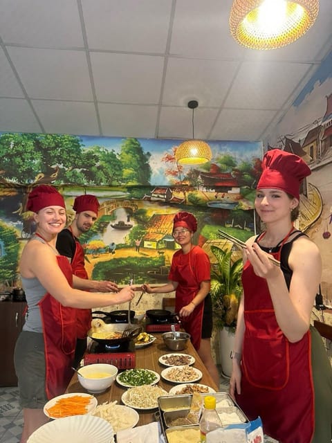 Tam Coc Cooking Class with Unique Experience - What You Eat and Drink: Welcome Drinks, All Food, and a Soft Drink