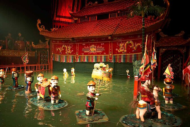 Thang Long Water Puppet Show Entrance Tickets - Why a flooded stage makes this show special in Hanoi