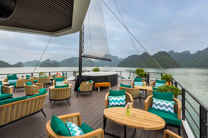 The Catamaran Luxury Day Cruise to Halong Bay from Hanoi(Best Selling) - Lan Ha Bay adventure block: caves, Frog Pond, swimming, and water fun