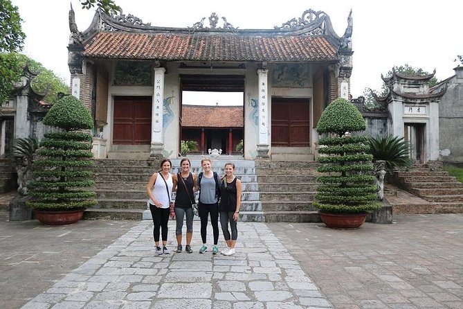 The insider's Hanoi 4.5 hours All highlight Places & Train Street - Phu Tay Ho and seasonal flowers by the lakeside