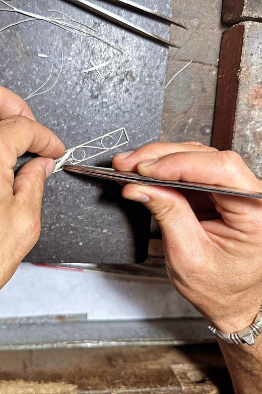 Traditional Silversmith Workshop in Hanoi - Choosing what to make: ring, pendant, earrings, and how samples work