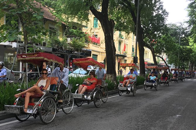 Trishaw Cyclo Tour Hanoi Old Quater Highlights - A quick cyclo sweep of Hanoi’s Old Quarter