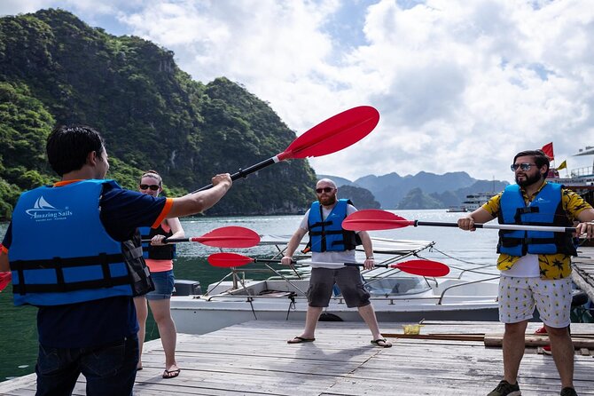 Unique Halong Private Day Cruise - Fishing Village, Kayak - Kayaking or bamboo boat: where the day becomes yours
