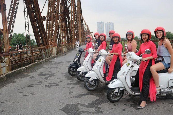 Vespa City Tour &Train Street Female With Ao Dai Riders 4,5 Hours - Why a female-led Vespa tour is such a smart way to see Hanoi