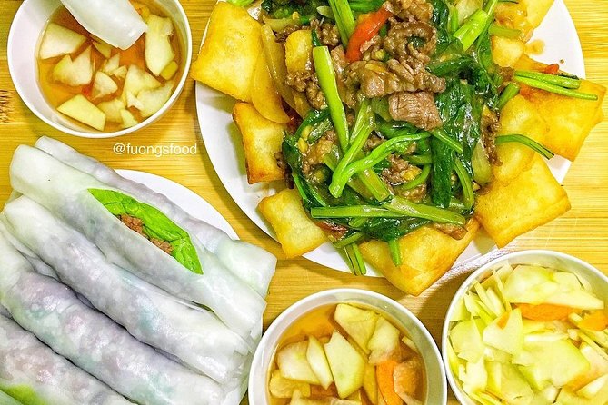 Vespa Food Tour Hanoi After Dark 3.5 hrs_TOP SERVICE, MAX VALUE - West Lake ride and a stop near Thanh Niên Street