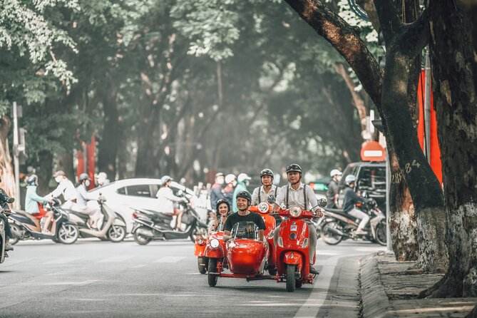 Vespa Sidecar Sightseeing Tour in Hanoi - Getting started: meet point, timing, and the private-group feel