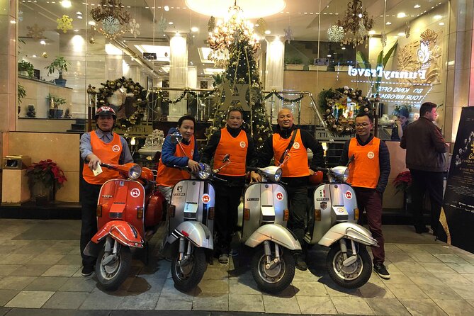 Vespa Tour HANOI BACK STREETS: FOOD+LOCAL LIFE+CULTURE & FUN - Getting Oriented: the Vespa ride that makes Hanoi feel close