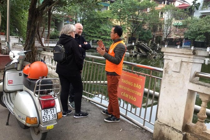Vespa Tour Hanoi Life Rustic - Stop 2: Hữu Tép Lake and the Downed B-52 (History You Feel, Not Just Read)