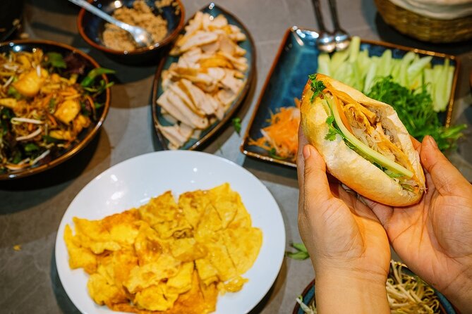 Vietnamese Bread & Brew: Banh Mi Baking Class & Specialty Coffee - Filling and sauces: meat or tofu, and the real Hanoi flavor system