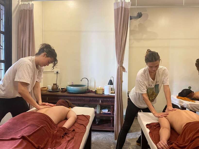 Vietnamese deep tissue neck and shoulder massage class - Take-Home Materials: Certificate, Handout, and Follow-Up Support